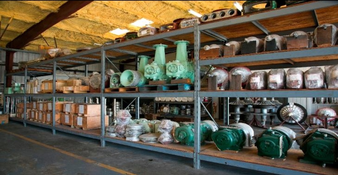 Marine spare parts storage